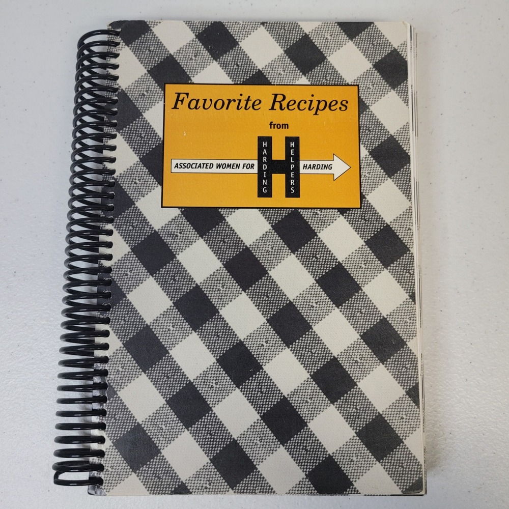 Favorite Recipes Associated Women for Harding Helper Vol III‎ 1997 Spiral Bound